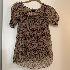 Theory peasant blouse